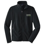 YOUTH, Full-Zip, Fleece Jacket, CAVANAUGH/LANSING_White/Green