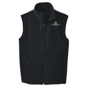 ADULT, Full-Zip, Fleece Vest, CAVANAUGH_White/Green