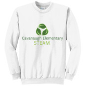 ADULT, Pull-Over Crewneck Sweatshirt, CAVANAUGH_Full Color