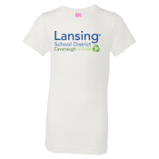 GIRLS, Fine Jersey Longer Length T-Shirt, CAVANAUGH/LANSING_Full Color
