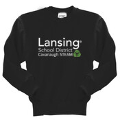 YOUTH, Crewneck Sweatshirt, CAVANAUGH/LANSING_White/Green

