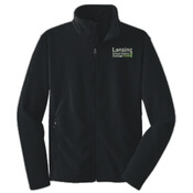 ADULT, Full-Zip, Fleece Jacket, CAVANAUGH/LANSING_White/Green