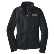 LADIES, Full-Zip, Fleece Jacket, CAVANAUGH/LANSING_White/Green
