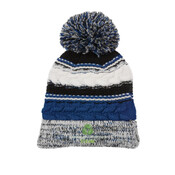 ADULT, POM POM Beanie CAVANAUGH/LANSING_White/Green